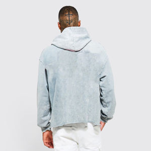 Sudadera con Capucha de Alta Calidad Personalizable con Logotipo, Ropa Urbana de Forro Polar para Hombre, Secado Rápido, Transpirable, para Invierno - Product Image 3