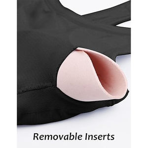 High Quality <b>Built</b> <b>In</b> <b>Bra</b> Workout Tank <b>Tops</b> Shift Light Strappy <b>Built</b> <b>in</b> <b>Bra</b> Yoga Tank Womens Sports Tank <b>Top</b> - Product Image 5