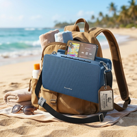 Boombest LN711BT Lecteur Audio Sans Fil Portable en Tissu, Boîte Sonore avec Basses Puissantes, Lecture Carte TF et USB, Idéal Voyage, Meilleure Vente en Afrique