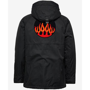 Blouson d'hiver matelassé unisexe personnalisé 2026, col montant, style urbain, chaud, type bomber, de créateur, pour homme, vente en gros - Product Image 2