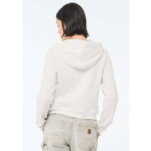 Sudadera con Capucha Corta Clásica de Invierno para Mujer Bella Canvas, 100% Algodón Felpa, Ecológica - Product Image 5