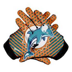 Guantes de receptor para hombre con logotipo personalizado 2025, guantes de fútbol americano de diseño único, equipo deportivo transpirable, gran oferta con impresión - Product Image 4