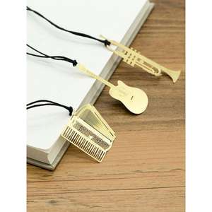 Marcadores de metal sofisticados de nueva apariencia con acabados lujosos y trabajo de detalle intrincado para lectores con estilo - Product Image 2