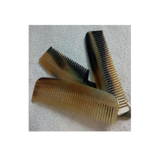Buffalo Horn <b>Comb</b> Horn <b>Comb</b> <b>Wide</b> Single Tooth With Handle Horn <b>Comb</b> Logo design pcs Accepted at best price - Product Image 3
