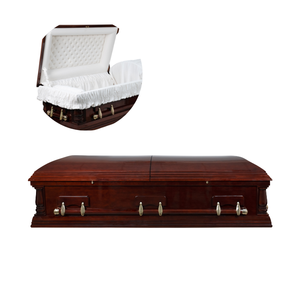 Cercueil et cercueils en bois naturel de prix concurrentiel Fournisseur de cercueil Service personnalisé Style moderne fabriqué au Vietnam - Product Image 5