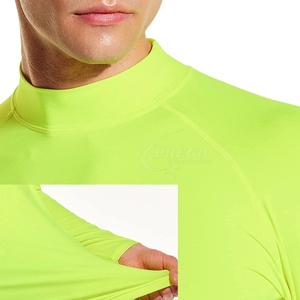 Maillot de compression à manches longues pour hommes MMA, impression numérique par sublimation personnalisée, respirant, séchage rapide, vêtements d'entraînement - Product Image 5