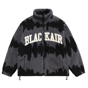 Sudadera con Capucha de Forro Polar Personalizada OEM para Hombre, Chaqueta de Forro Polar con Cierre y Bordado, Abrigo Cálido de Sherpa - Product Image 1