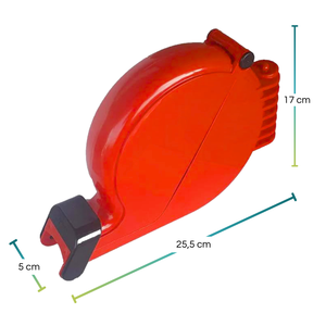 Eliminador de colas rojo/azul/amarillo, dispensador de boletos de cola de golondrina para mostradores de pago, Organización para farmacia de delicatessen - Product Image 2