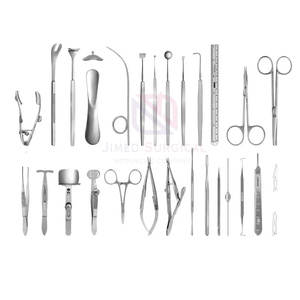 Stainless Steel Manual Tracheostomy Surgical Instrument Set Complete Surgical <b>Kit</b> for Tracheostomy Procedures <b>Medical</b> Use CE - Product Image 4