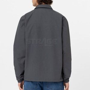 Veste d'hiver en toile à coupe ample fabriquée par des professionnels Logo avant Respirant Écologique Facile à porter Faible MOQ pour hommes - Product Image 2