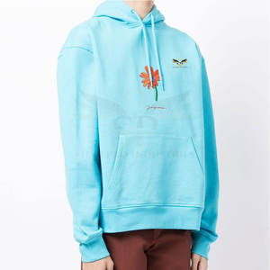 Vente en gros de sweats à capuche personnalisés meilleure qualité 100% coton style décontracté sweat à capuche avec col bon marché OEM mode hommes - Product Image 3