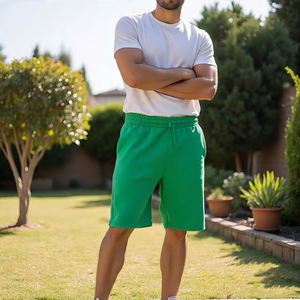 <b>Men's</b> Sweat Drawstring Sweat Shorts Streetwear Casual Wear Cotton Fleece Shorts <b>Mens</b> Jogging Running Sweat Shorts <b>Men</b> - Product Image 5