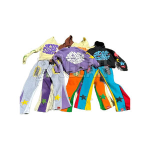 Vente en gros OEM Survêtement avec impression bouffante à manches longues pour hommes Survêtement impression bouffante à bas prix pour hommes de haute qualité - Product Image 6