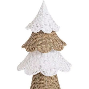 Árbol de Navidad de pasto marino festoneado de nuevo diseño, hecho en Vietnam, con precio de mayoreo - Product Image 1