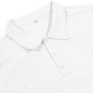 Polo bordado personalizado para hombre, camiseta de corte clásico, transpirable, estampado informal, absorbe la humedad, polos de manga corta para hombre - Product Image 3