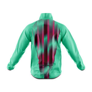 Veste coupe-vent zippée imperméable à logo personnalisé 100% veste de sport unisexe décontractée en nylon pour le printemps et l'environnement - Product Image 2