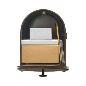 Venta al por mayor de muebles modernos para el hogar al aire libre Post-montado de acero galvanizado de bloqueo mate con recubrimiento de polvo buzón Vertical aniversarios - Product Image 2