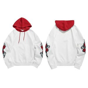 Sudadera con capucha bordada transpirable y de secado rápido, ropa de invierno personalizada más vendida con nuevo diseño, patrón sólido, Diseña tu propio - Product Image 5