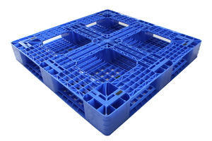 Palet de Plástico Grande de una Sola Cara de 1500x1500, Palet de Plástico Apilable y Duradero para Almacenamiento, Logística y Transporte, Palets de Plástico de Alta Calidad HDPE - Product Image 4