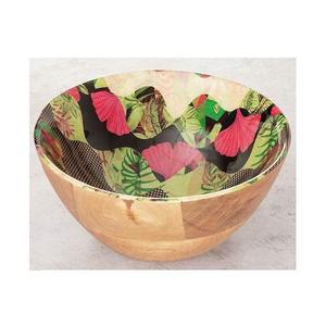 Haute vente bol en bois bol de service alimentaire en gros fait à la main de haute qualité bol de nourriture en bois pour hôtel et maison à des prix abordables - Product Image 3