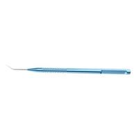 Instrument chirurgical vétérinaire à crochet Snook en acier de haute qualité pour l'enlèvement des ovaires Type à pression avec finition unie pour l'escalade
