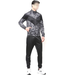 Conjunto de chándal de poliéster de longitud completa, personalizado, buen proveedor, servicio OEM, ropa exterior, último estilo, transpirable, para hombre - Product Image 2