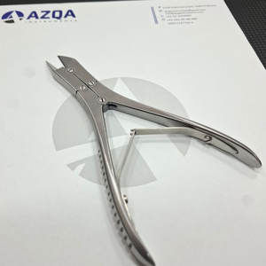 Cortaúñas Resistente con Doble Resorte, Puntas Rectas y Finas, Instrumento de Pedicura de Acero Inoxidable - Product Image 1