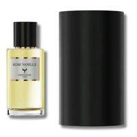 Parfum Unisexe Convivium Paris Luxe 50ml - Extrait Liquide Mixte Rose & Vanille avec Parfum Floral Longue Durée