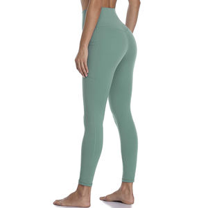 เลกกิ้งโยคะสำหรับผู้หญิงเอวยางยืดระบายอากาศได้ดีดีไซน์ล่าสุด - Product Image 4