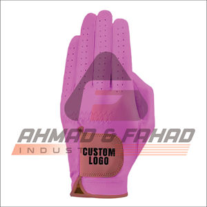 Gant de golf OEM de haute qualité en cuir d'agneau personnalisé meilleur cuir PU peau de mouton microfibre Cabretta cuir gant respirant - Product Image 5