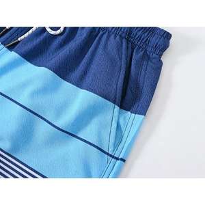 Kivotech-Pantalones cortos de playa de malla personalizados para hombre, pantalones cortos sueltos de malla de poliéster, con bolsillo y cremallera - Product Image 3