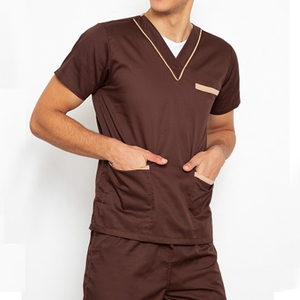 Venta caliente de logotipo personalizado de enfermería Scrub trajes económicos uniformes de hospital para la venta en línea - Product Image 6