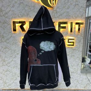 Diseñe su propio estilo Llegó Sudadera con capucha impresa personalizada precios baratos fabricante superior hombres sudaderas con capucha personalizadas sudaderas con capucha para hombres - Product Image 6