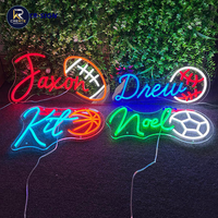Vente en gros de néons personnalisés avec logo LED, Joyeux anniversaire, avec télécommande pour mariage, bureau, voiture et décoration de fête à domicile