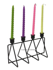 Candelabro Individual 2026, Portavelas de Hierro y Metal, Decoración para el Hogar, Sala de Estar, Decoración Navideña, Diseño de Tendencia a Bajo Precio - Product Image 4