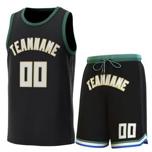 Uniformes de Baloncesto, Conjunto de Camiseta de Baloncesto con Estampado por Sublimación, Camiseta de Baloncesto con Pantalones Cortos - Product Image 2
