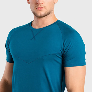 Camiseta transpirable con logotipo personalizado de la mejor calidad para hombre, ropa deportiva, camisetas de talla grande para hombre, camiseta de compresión activa para gimnasio - Product Image 2