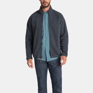 Vestes en polaire brodées personnalisées pour hommes, veste coupe-vent, fermeture éclair longue, veste de sport design, imperméable, veste d'hiver pour hommes d'extérieur - Product Image 2