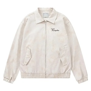 American Style Vintage 3D Bow Men's Genuine Sheep Leather Jacket Loose Fit Motorcycle Baseball Vest New Spring Autumn Season Men - Product Image 6