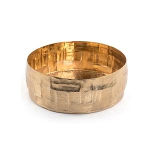 Bol de stockage des aliments en argenterie en métal de qualité supérieure bol de service à dessert de forme ronde dernière conception disponible en inde - Product Image 5