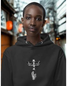 Sudadera con Capucha Ecológica Resistente al Sol, de Alta Calidad, Lavada al Ácido, con Mangas Largas, Estilo Vintage Desgastado, Diseño Sólido con Patrón Urbano - Product Image 3