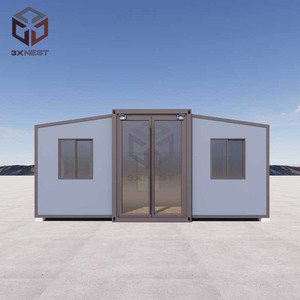 Casa Prefabbricata Pieghevole Moderna con Durata di 30 Anni, 56 Metri Quadrati di Superficie Utilizzabile, L9000*W6200*H2480mm, Appartamento per Esterni - Product Image 2