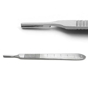 Bisturí Quirúrgico Manual Reutilizable de Acero Inoxidable Médico BP105 con Mango de Diseño y Número Personalizados, Estándar Alemán Duradero - Product Image 3