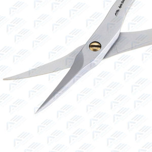Tijeras para cutículas de acero inoxidable, herramienta de aseo de precisión con cuchillas afiladas para el cuidado de uñas y cutículas, manicura duradera - Product Image 5