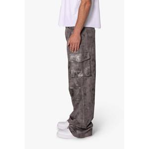 PANTALONES DE CARGO BAGGY DUAL TONE SUEDED - Product Image 3