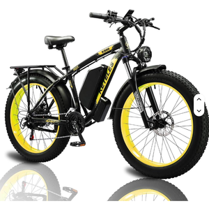 Recién llegada: Bicicleta eléctrica de 2000W con motor dual, neumático ancho 26x4, E-Bike MTB, Fatbike de playa, Bici Eléctrica - Product Image 1