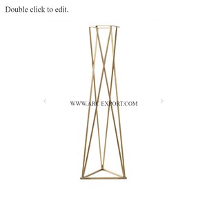 Centro de mesa Vintage, soporte decorativo Harlow, flor, diseño de lujo, decoración para el hogar, interior, recién llegado, soporte Harlow - Product Image 3