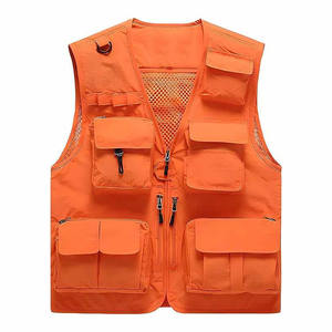 Service OEM Gilet tendance personnalisé pour hommes Gilet de luxe à poches multiples de haute qualité avec poches en 5 dimensions pour hommes - Product Image 6