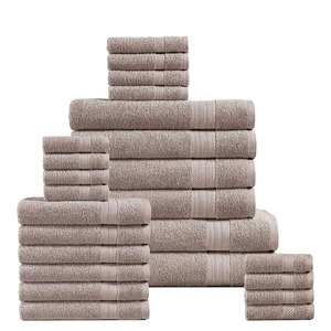 Vente en gros d'ensemble de serviettes de luxe pour hôtel Serviette de bain et de plage en coton blanc imprimée sur mesure Support pour sèche-cheveux Serviette de visage pour enfants Logo personnalisé - Product Image 1