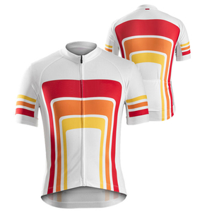 Nouvelle arrivée, maillot de cyclisme professionnel OEM pour hommes, respirant, séchage rapide, antibactérien, écologique, imprimé, personnalisable pour l'équipe - Product Image 1